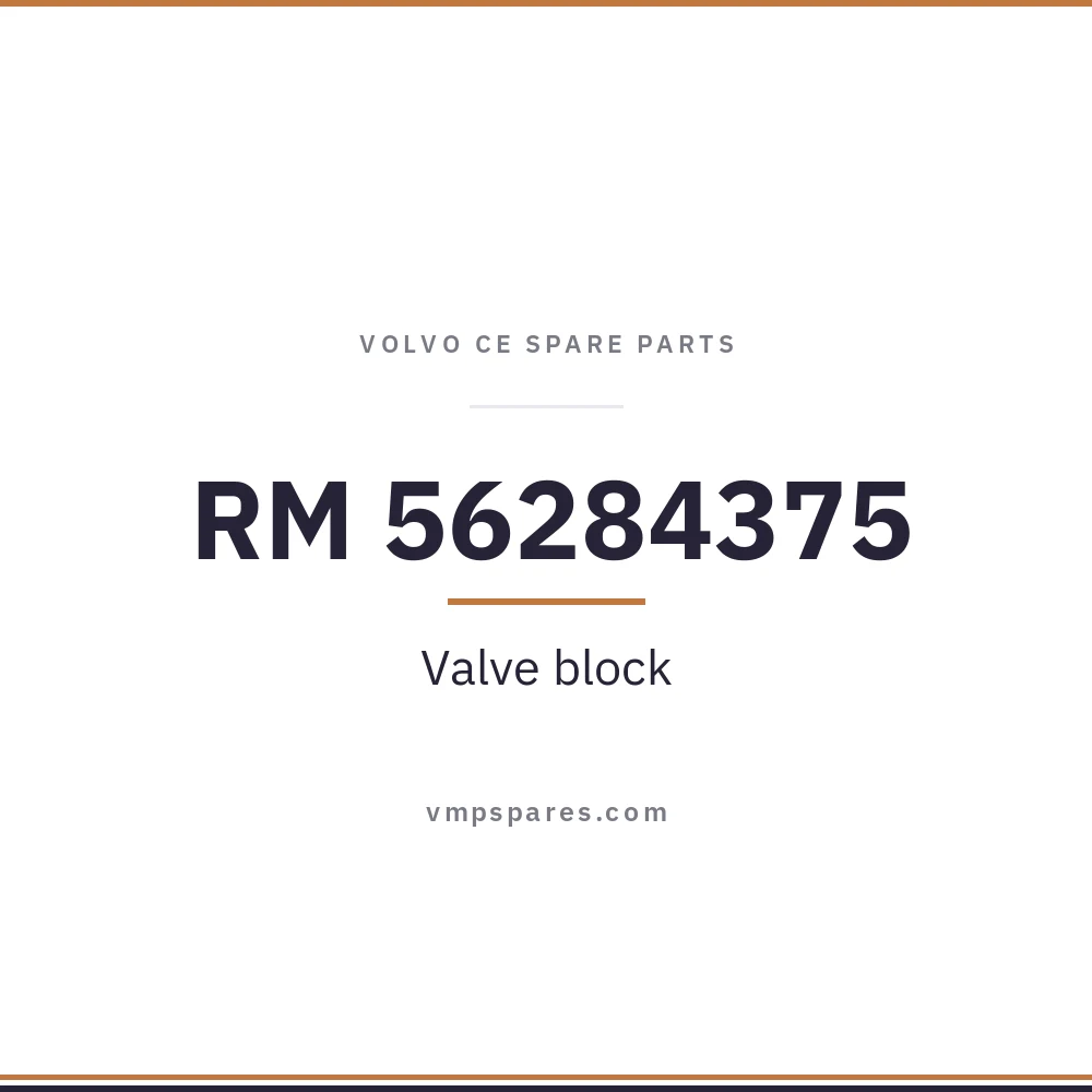 RM 56284375 – Valve block