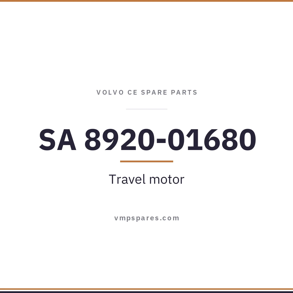 SA 8920-01680 – Travel motor