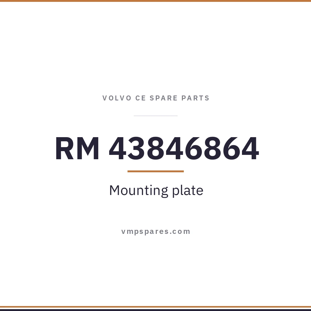 RM 43846864 – Mounting plate