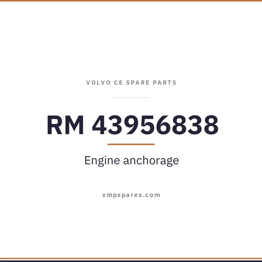 RM 43956838 – Engine anchorage