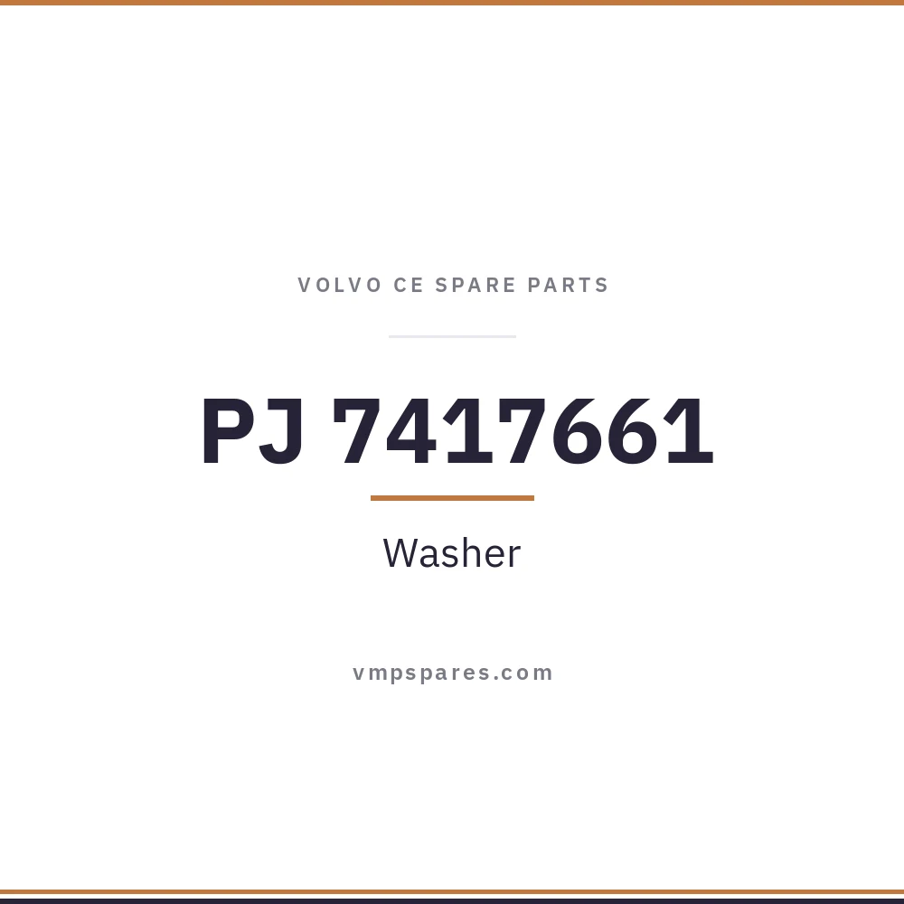 PJ 7417661 – Washer