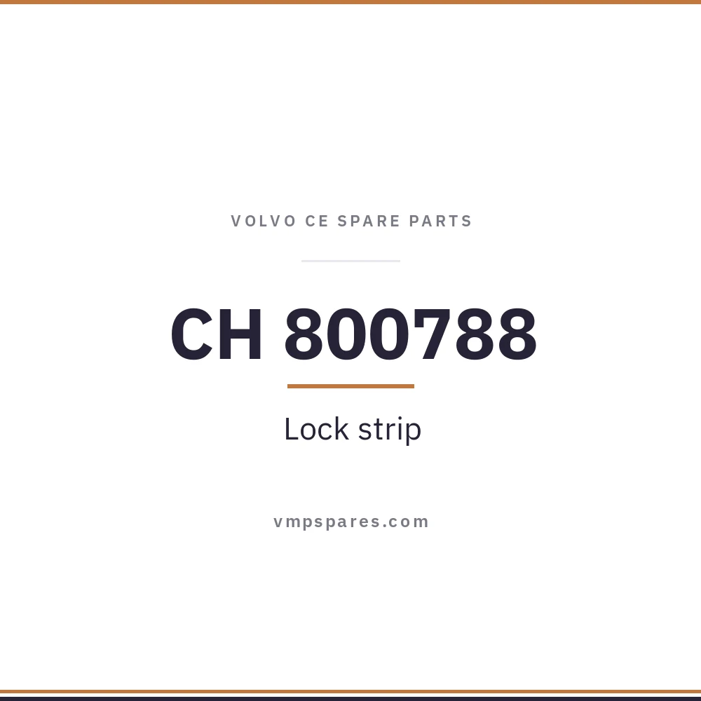 CH 800788 – Lock strip