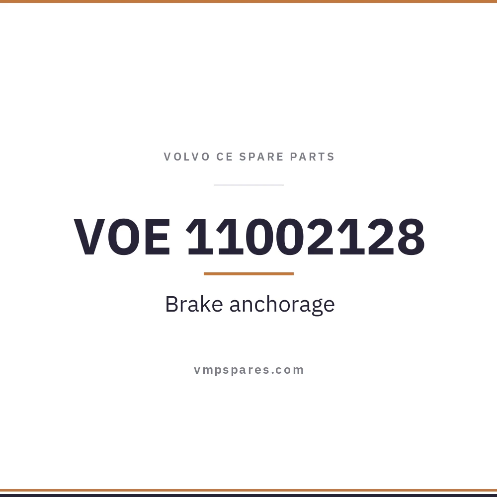 VOE 11002128 – Brake anchorage