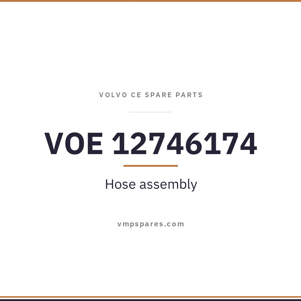 VOE 12746174 – Hose assembly