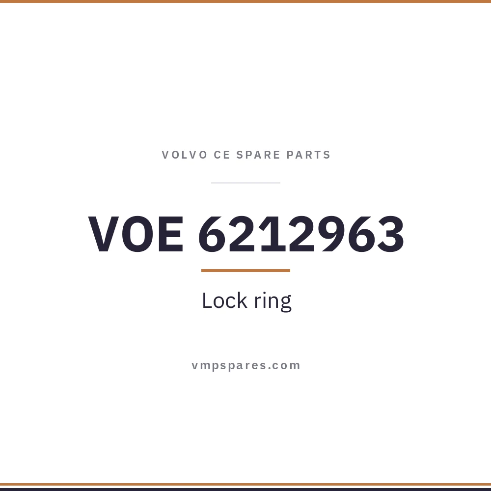 VOE 6212963 – Lock ring
