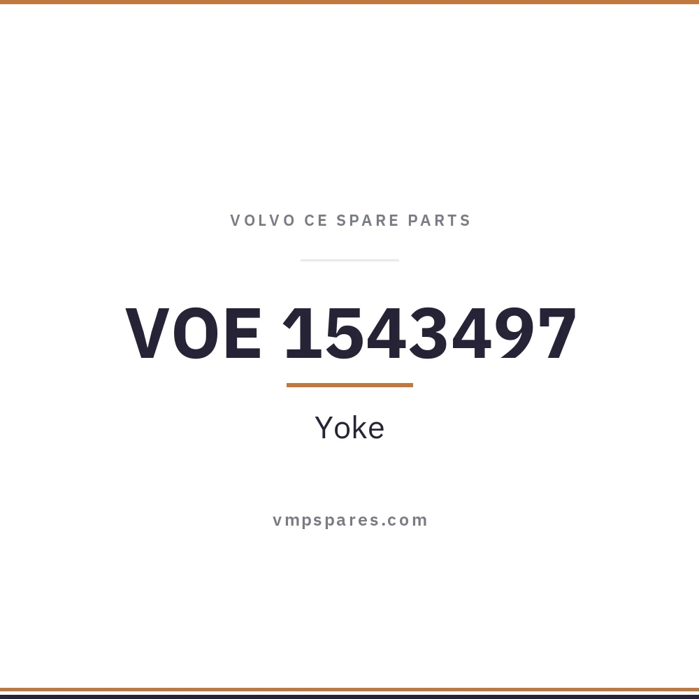 VOE 1543497 – Yoke