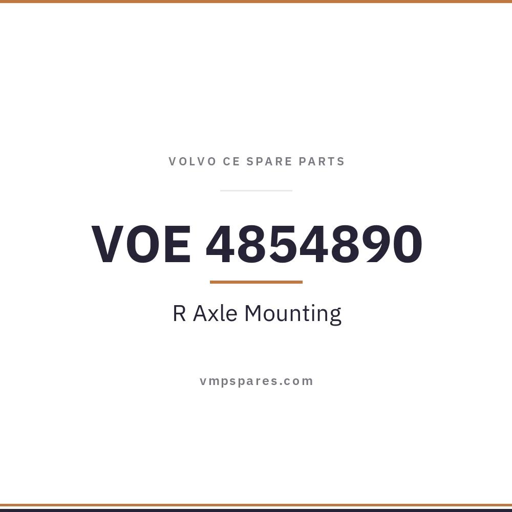 VOE 4854890 – R Axle Mounting