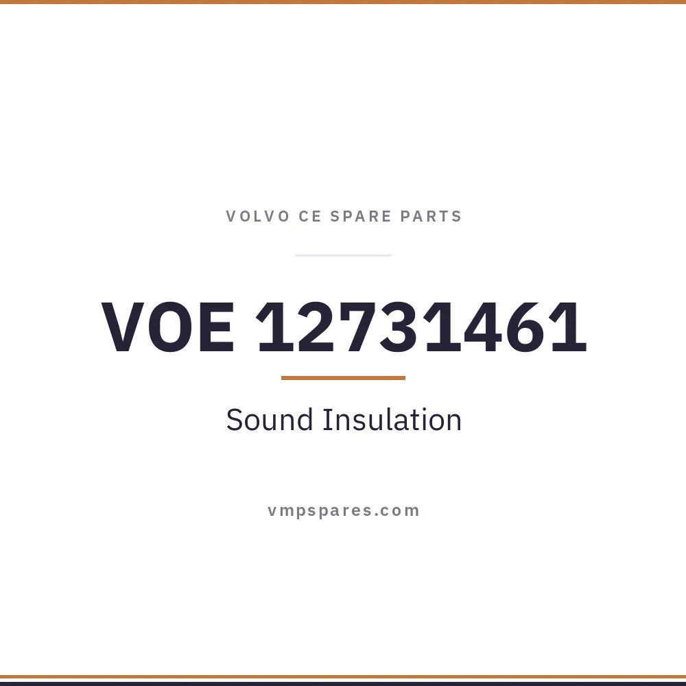VOE 12731461 – Sound Insulation
