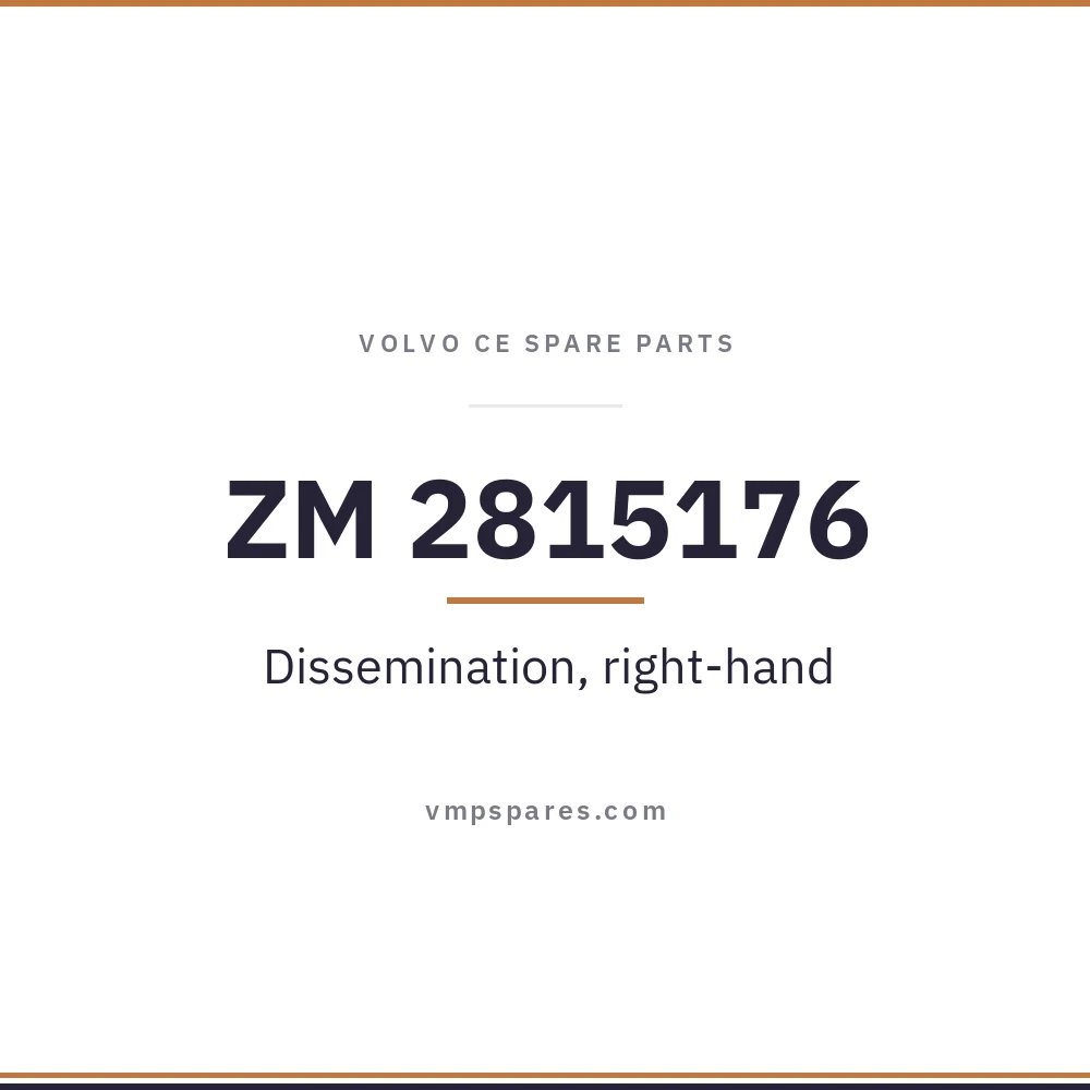 ZM 2815176 – Dissemination, right-hand