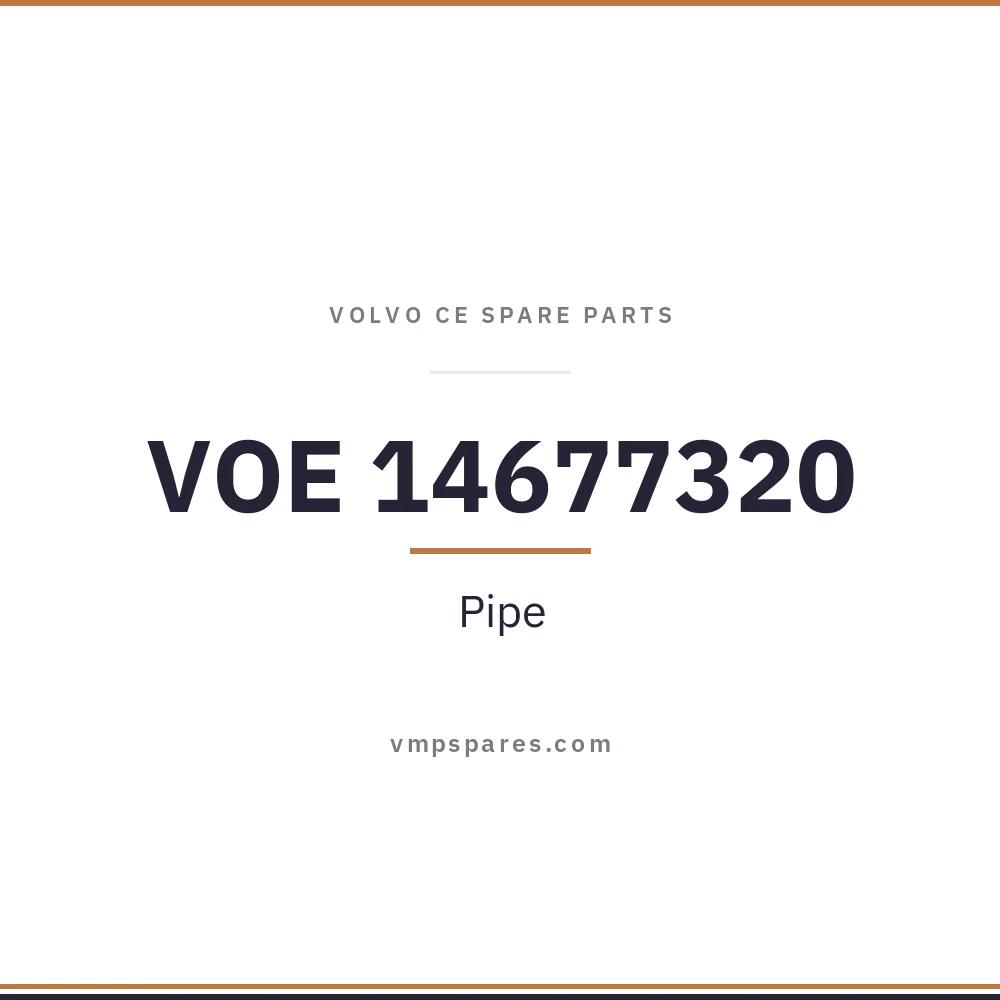 VOE 14677320 – Pipe