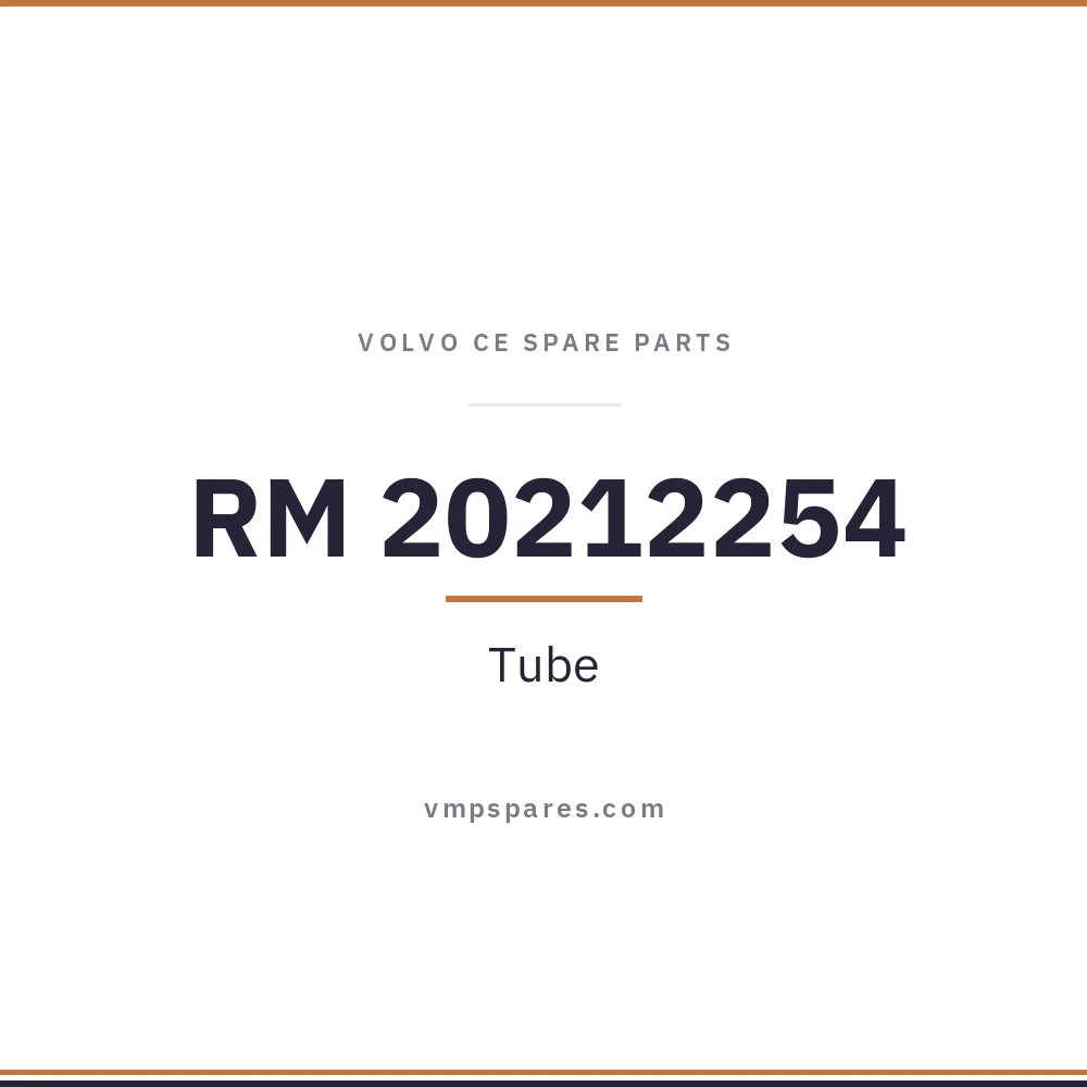 RM 20212254 – Tube