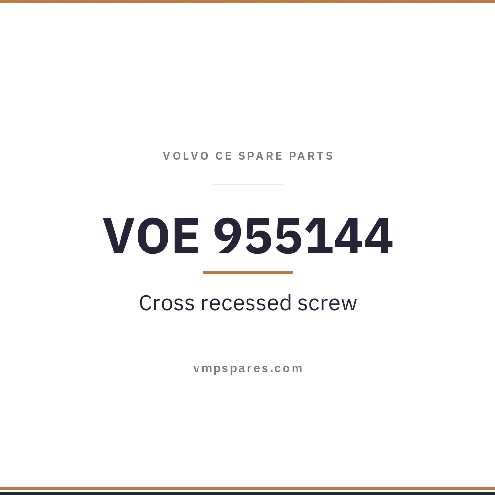VOE 955144 – Cross recessed screw
