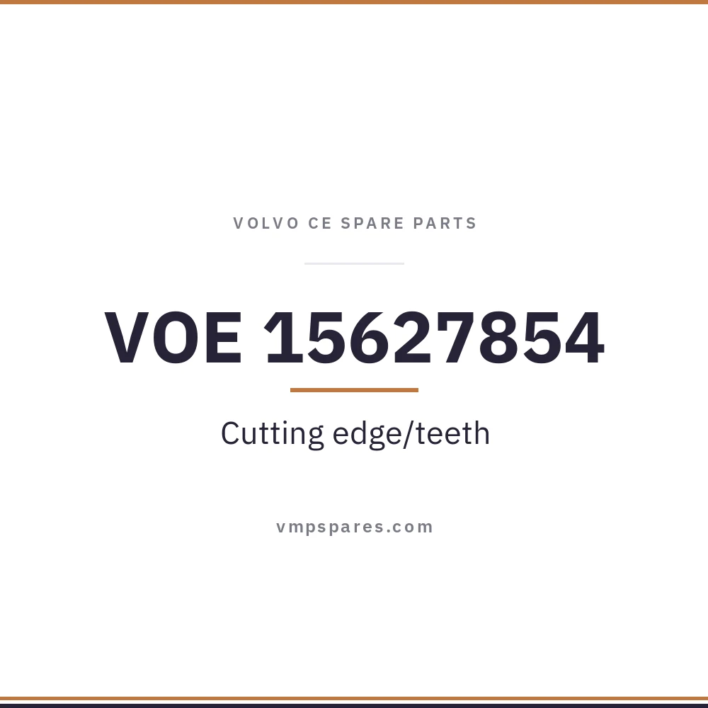 VOE 15627854 – Cutting edge/teeth