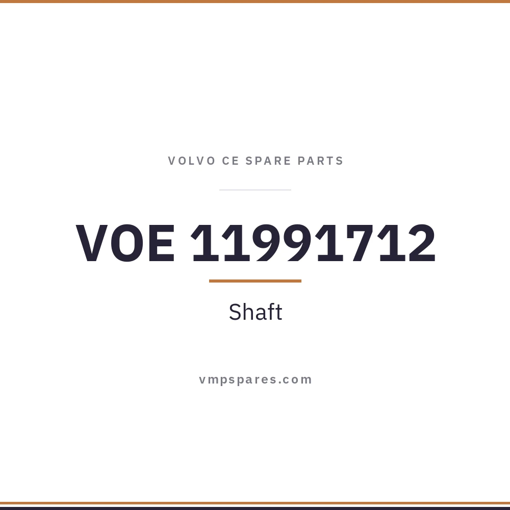 VOE 11991712 – Shaft