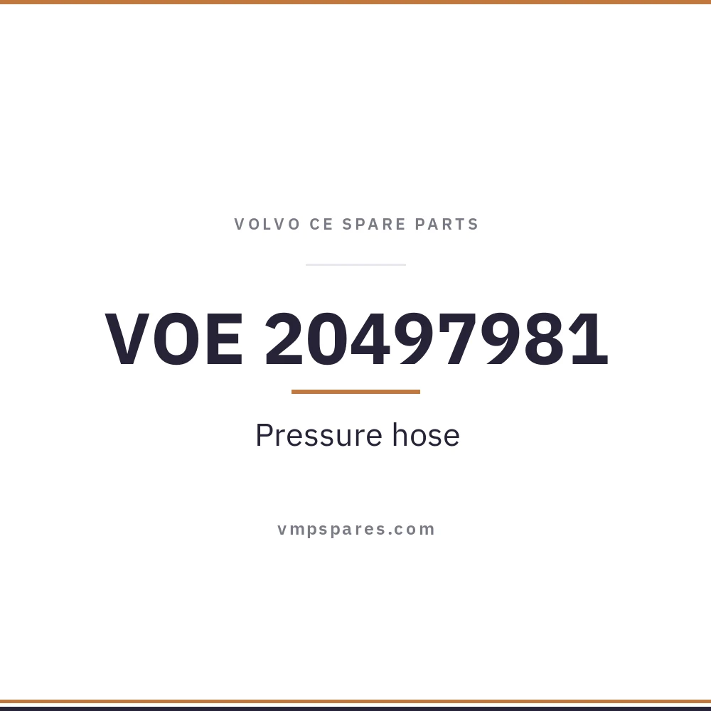 VOE 20497981 – Pressure hose