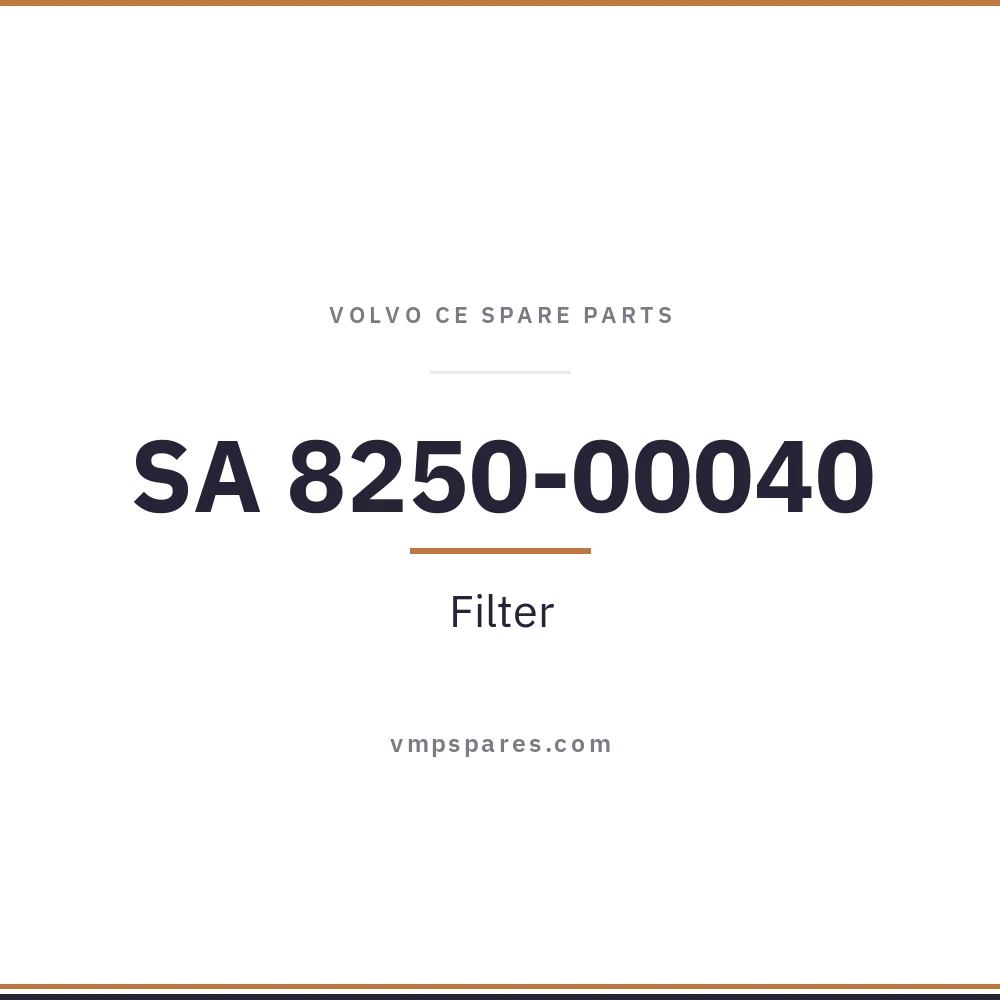 SA 8250-00040 – Filter
