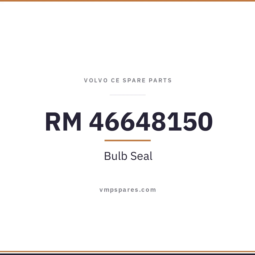 RM 46648150 – Bulb Seal