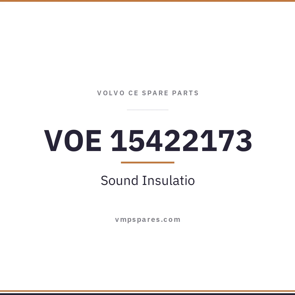 VOE 15422173 – Sound Insulatio