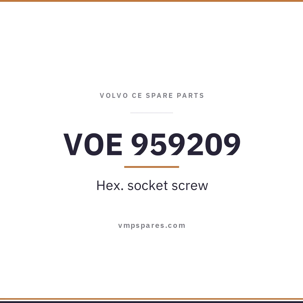 VOE 959209 – Hex. socket screw