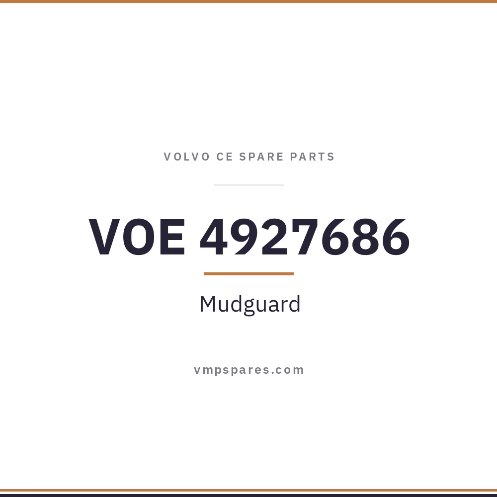 VOE 4927686 – Mudguard