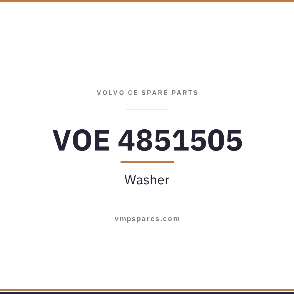 VOE 4851505 – Washer