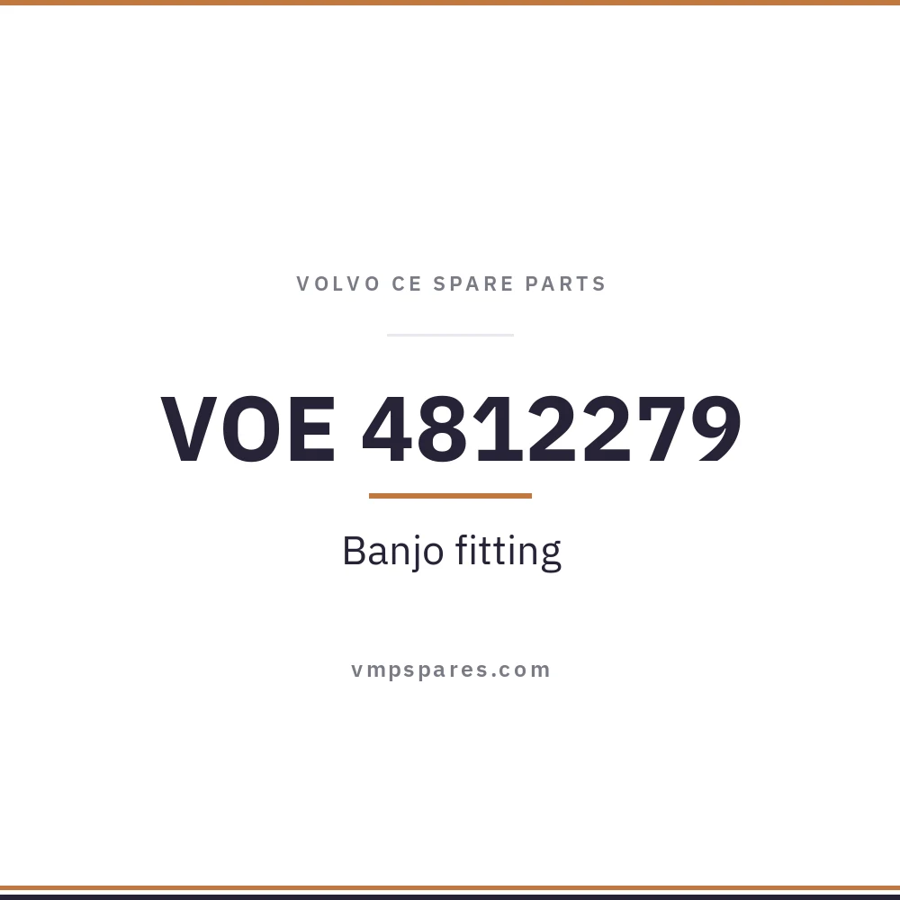 VOE 4812279 – Banjo fitting