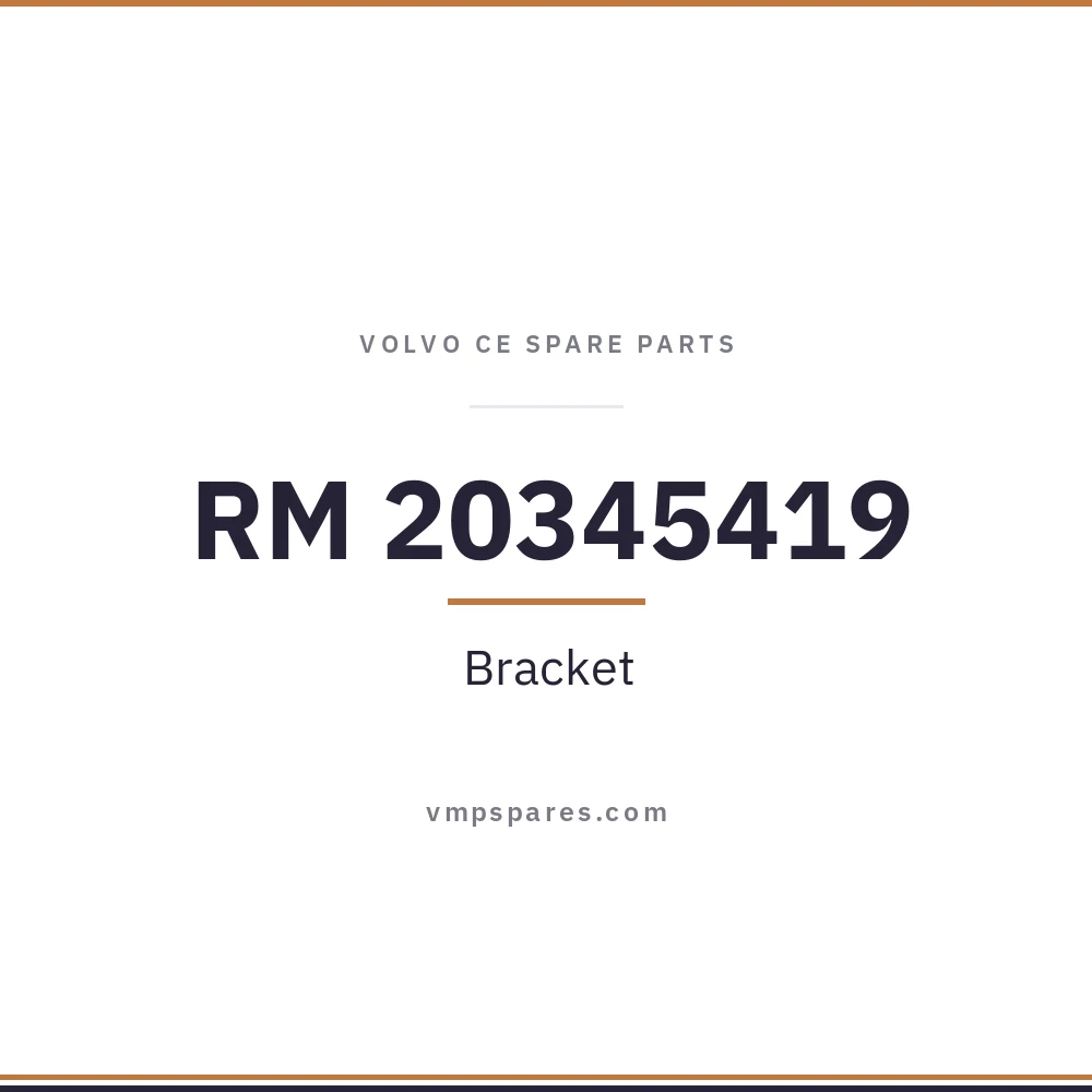 RM 20345419 – Bracket