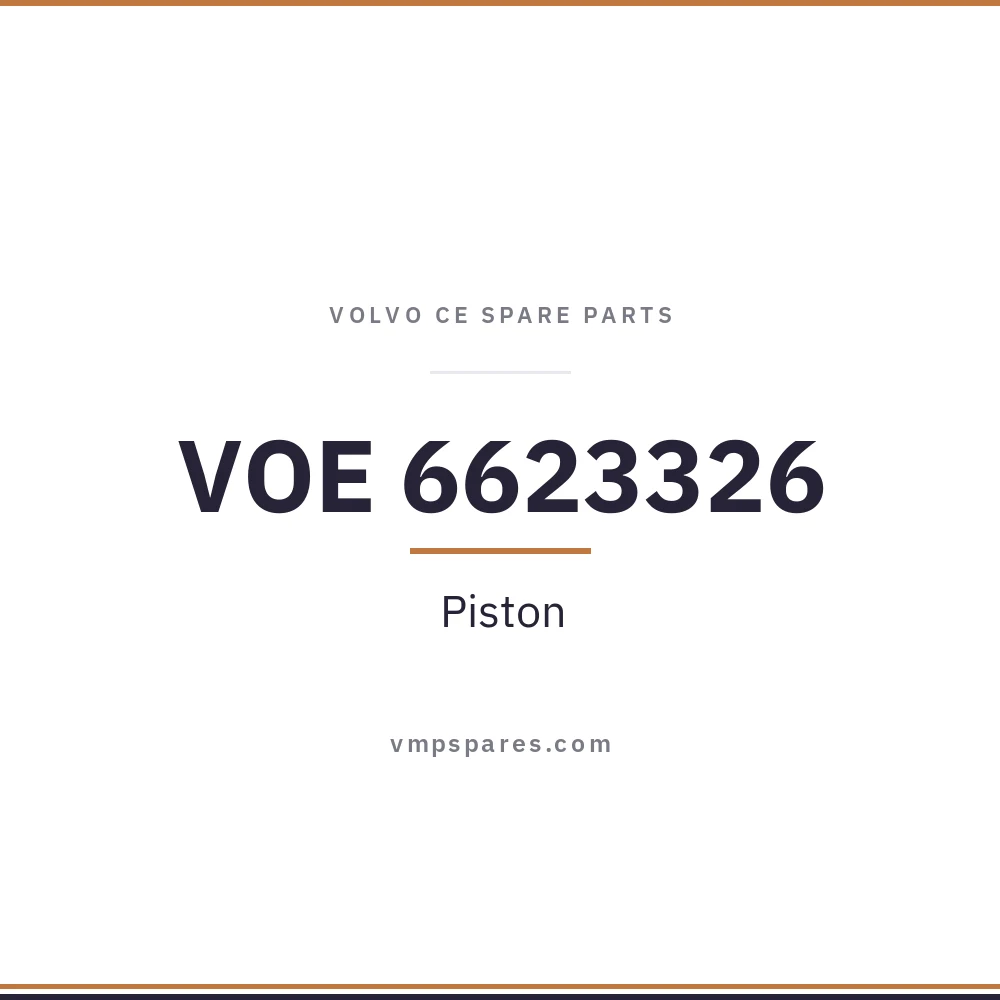 VOE 6623326 – Piston