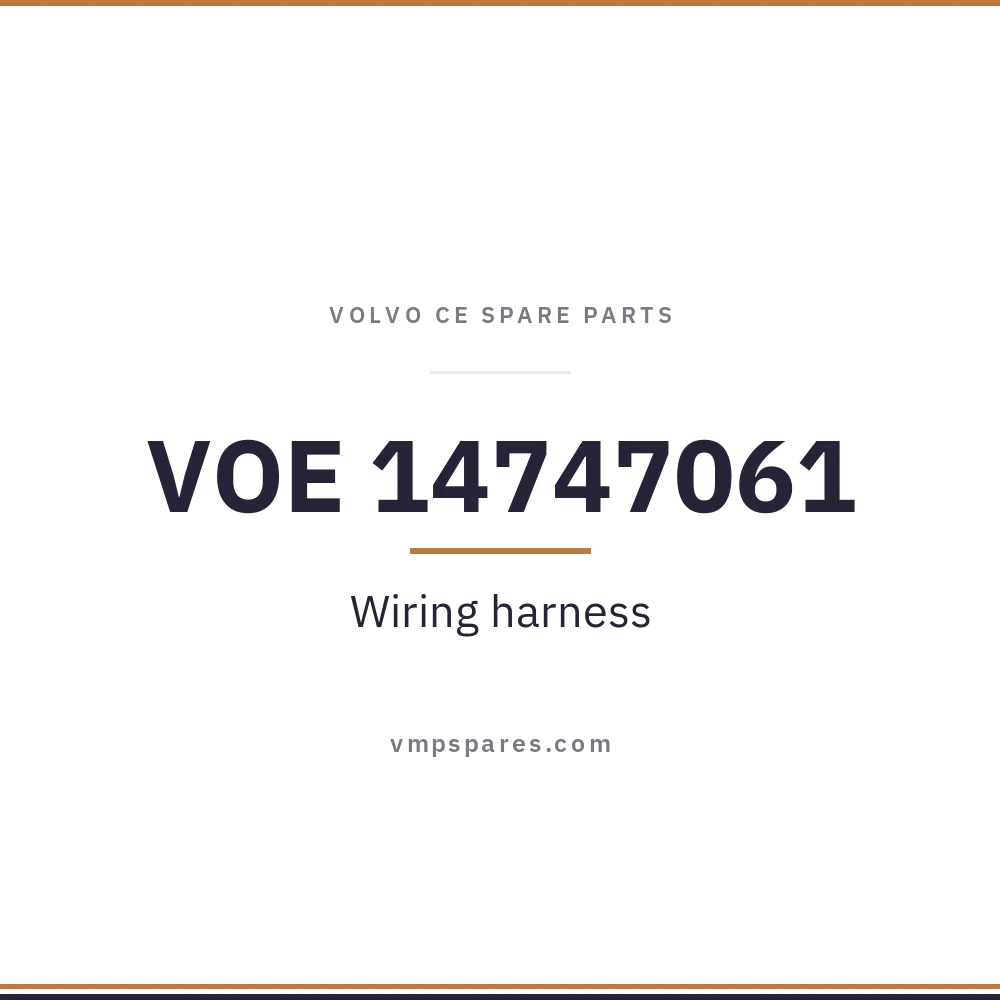 VOE 14747061 – Wiring harness
