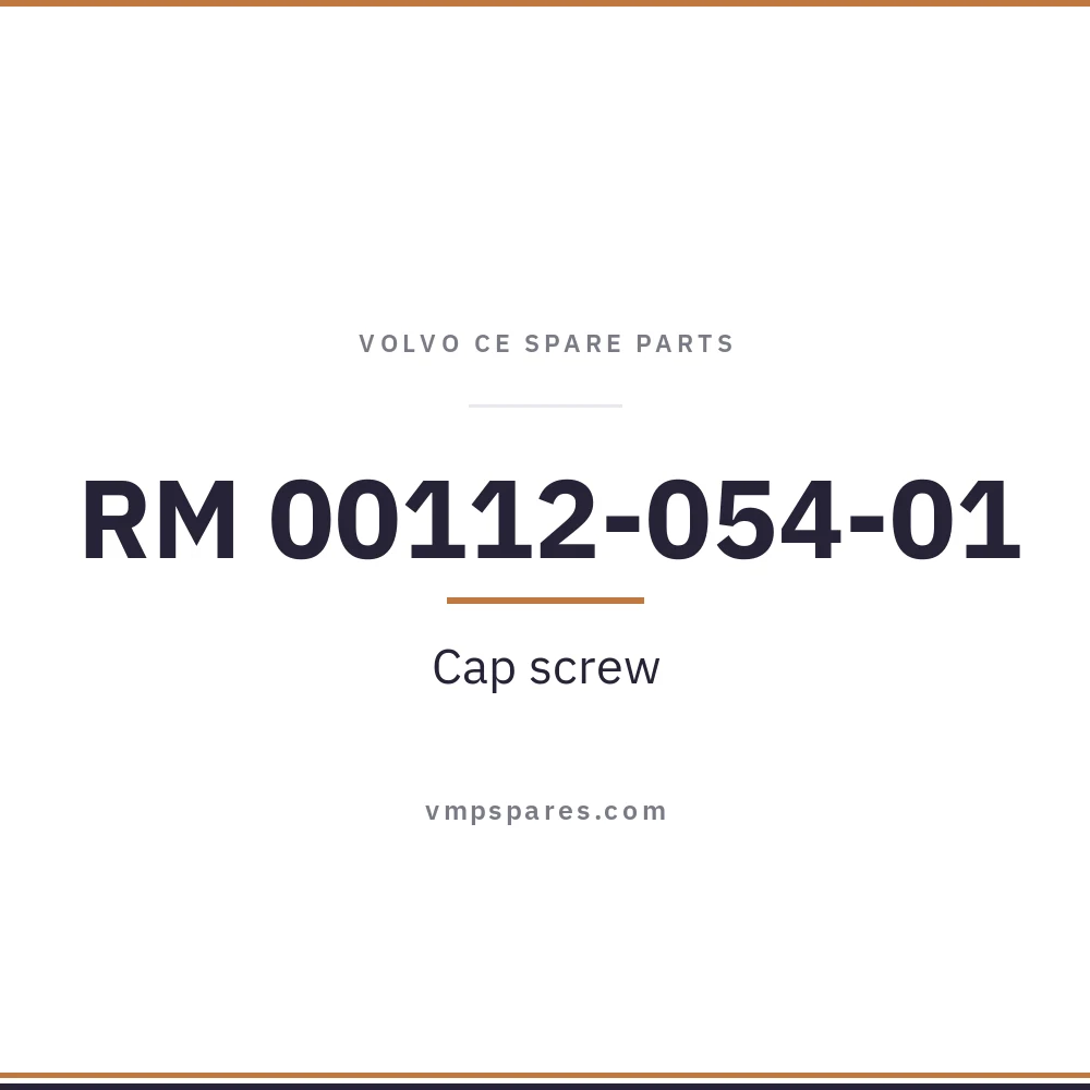 RM 00112-054-01 – Cap screw