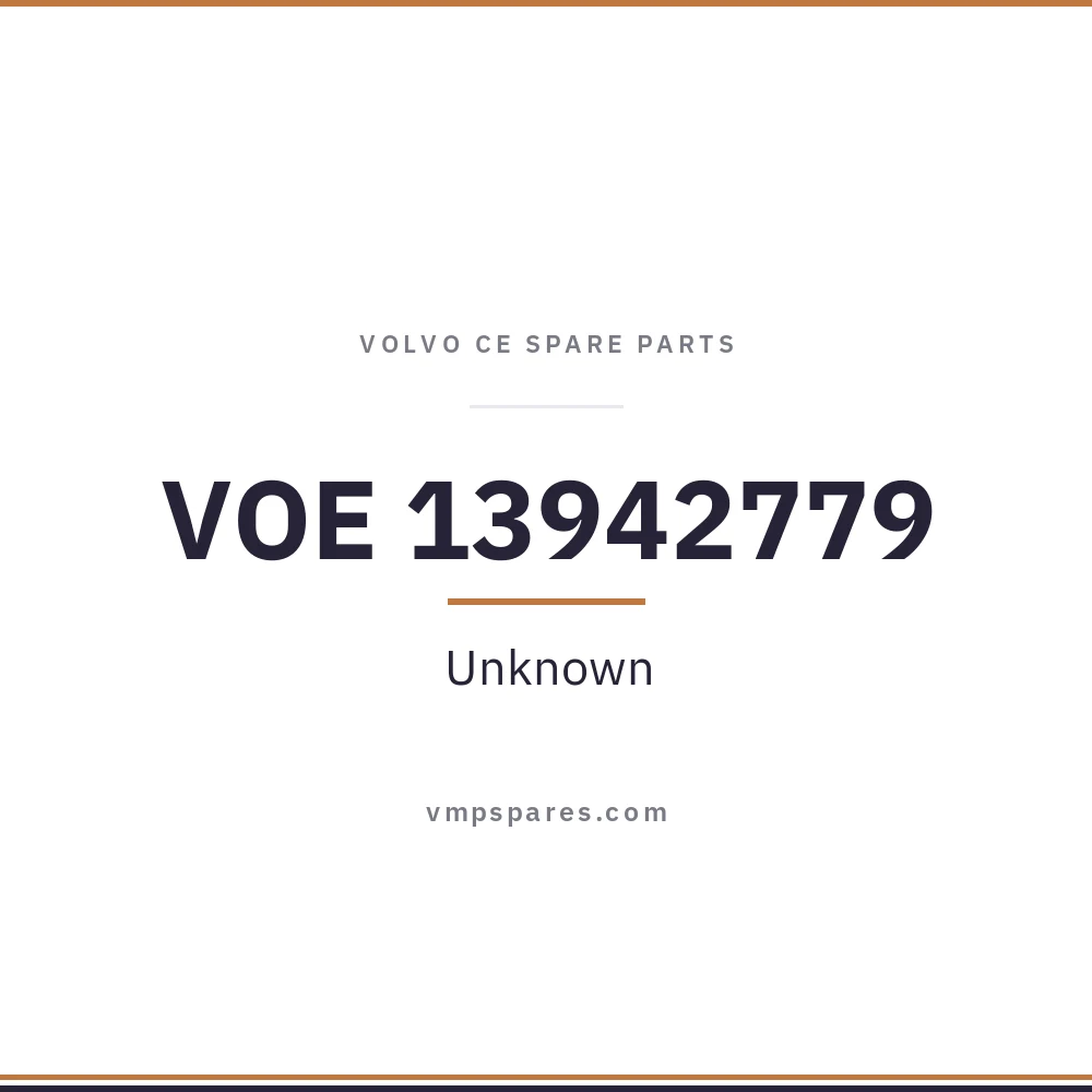 VOE 13942779 – Unknown