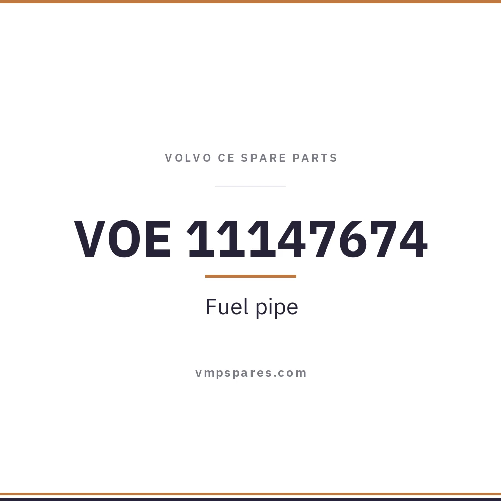 VOE 11147674 – Fuel pipe