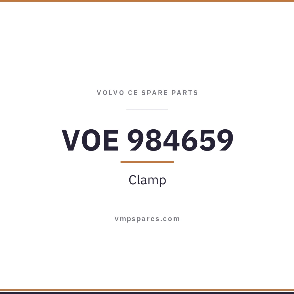 VOE 984659 – Clamp