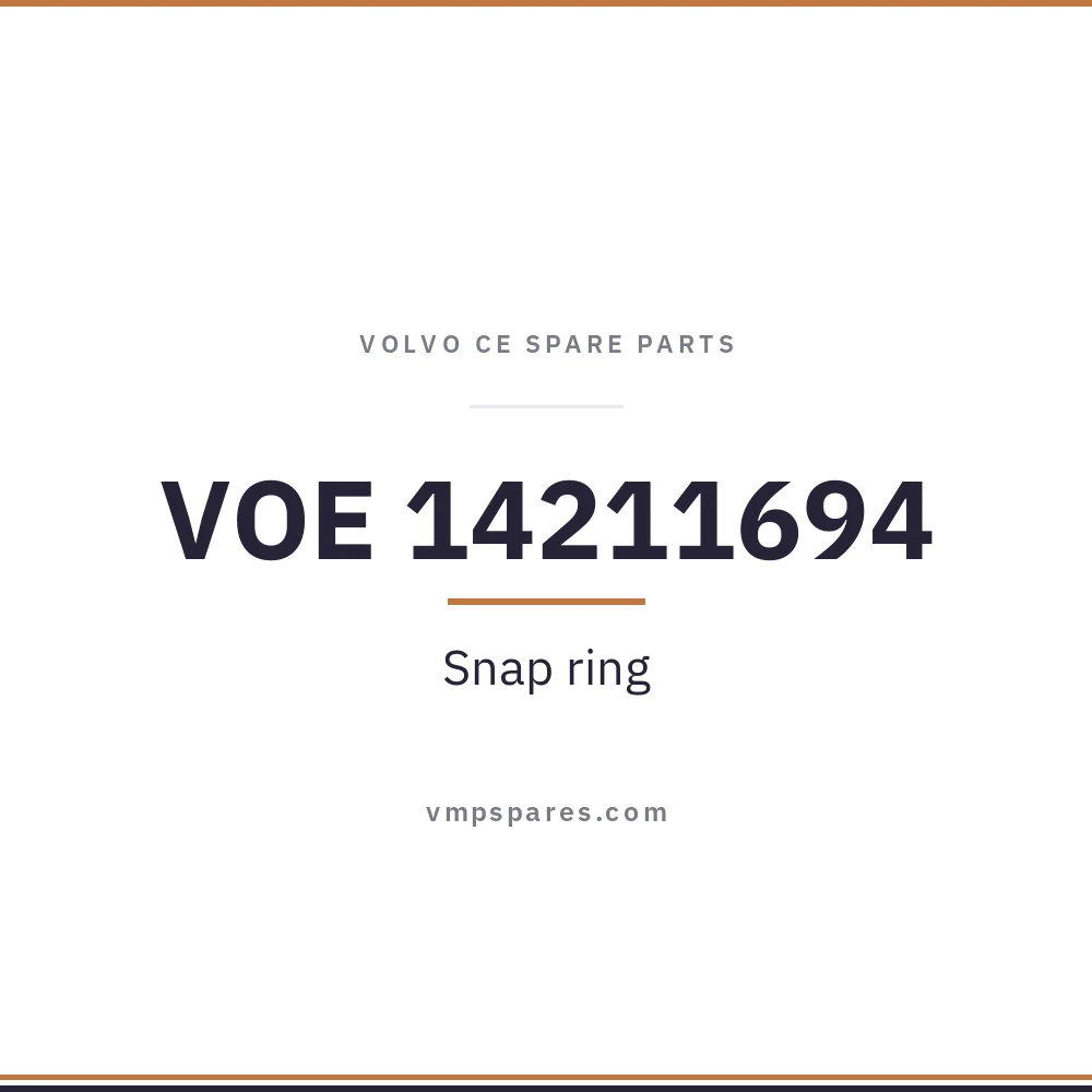 VOE 14211694 – Snap ring