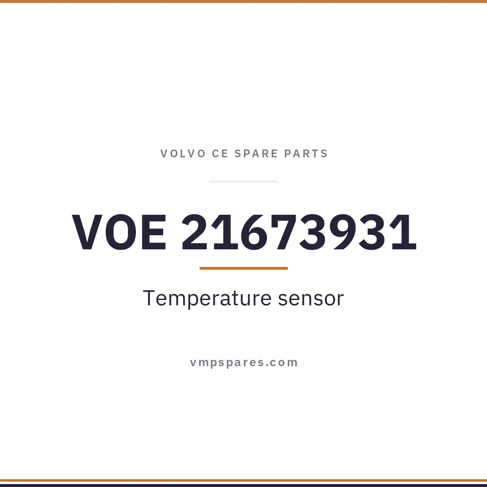 VOE 21673931 – Temperature sensor
