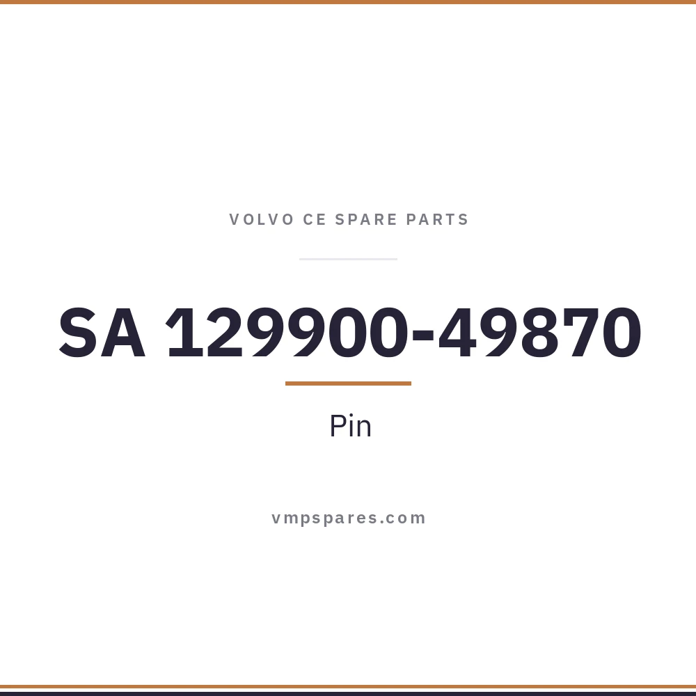 SA 129900-49870 – Pin