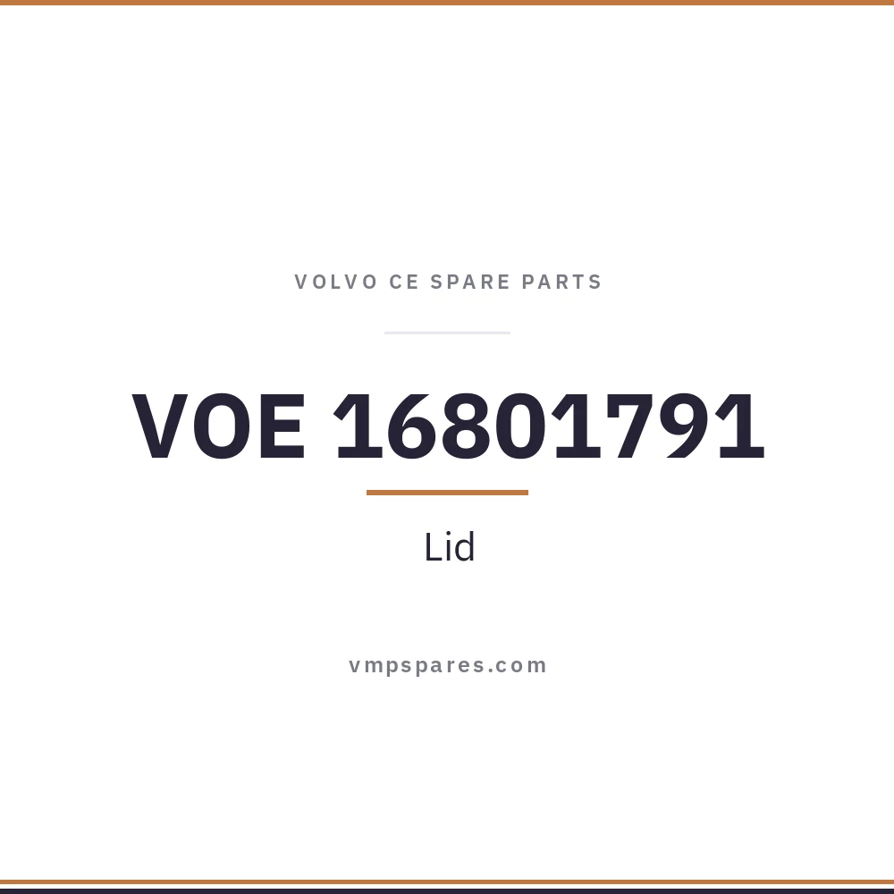 VOE 16801791 – Lid