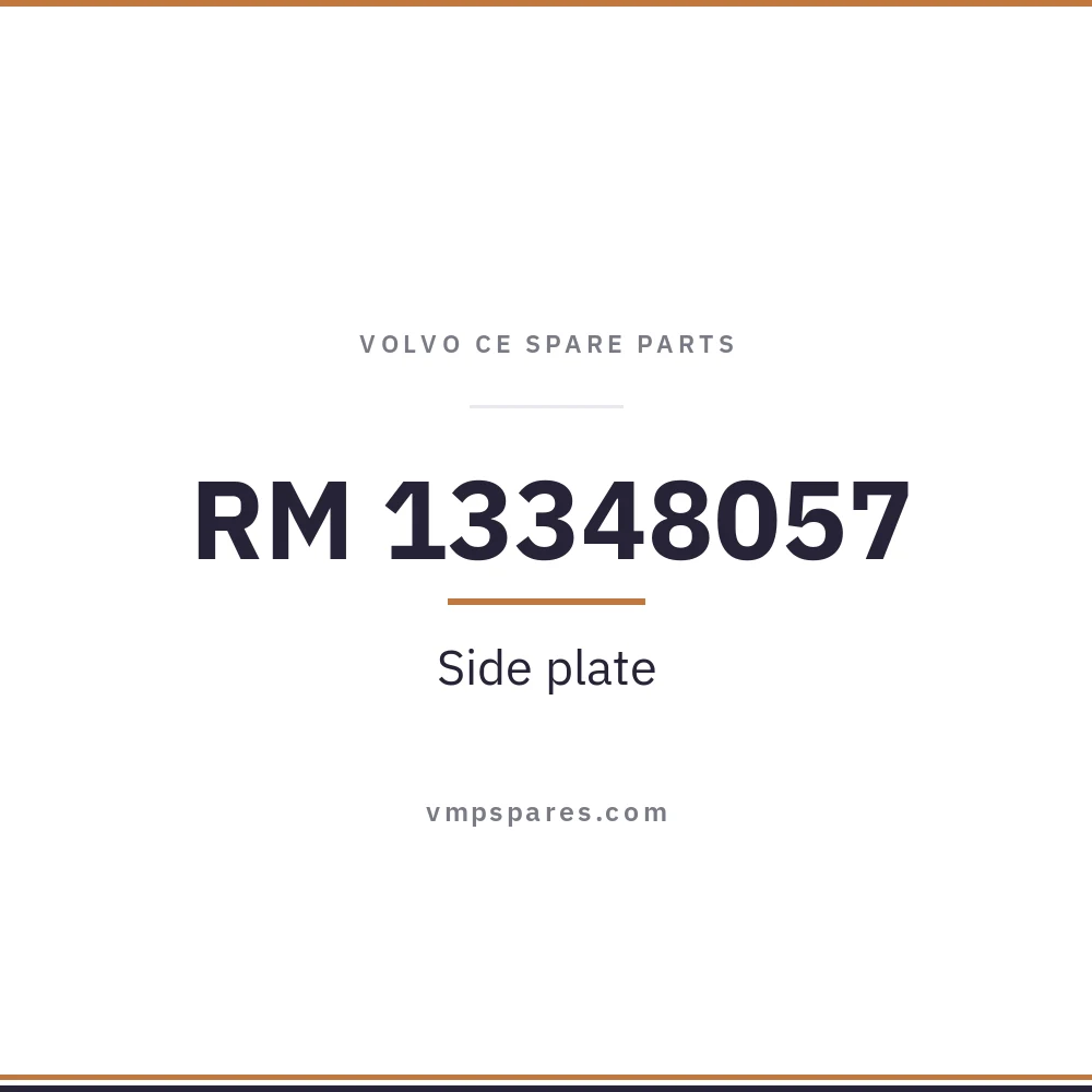 RM 13348057 – Side plate