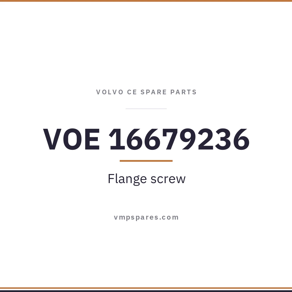 VOE 16679236 – Flange screw