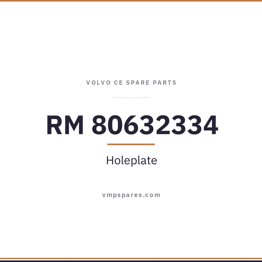RM 80632334 – Holeplate