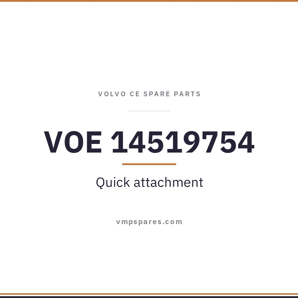 VOE 14519754 – Quick attachment