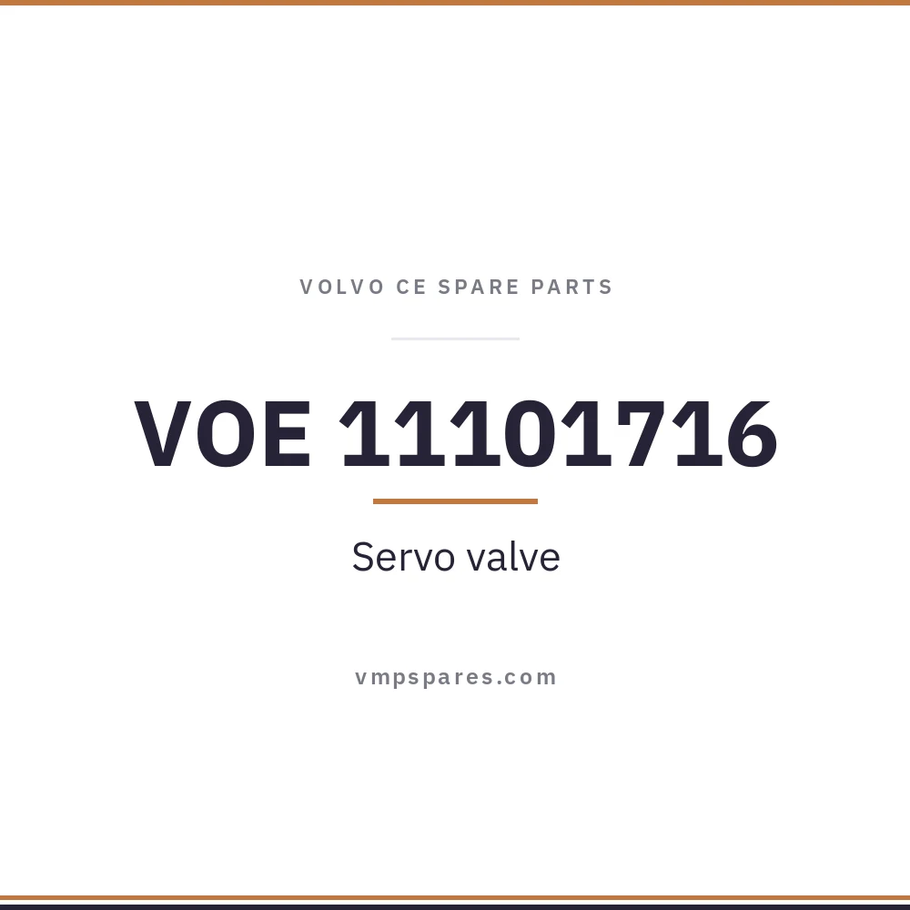VOE 11101716 – Servo valve