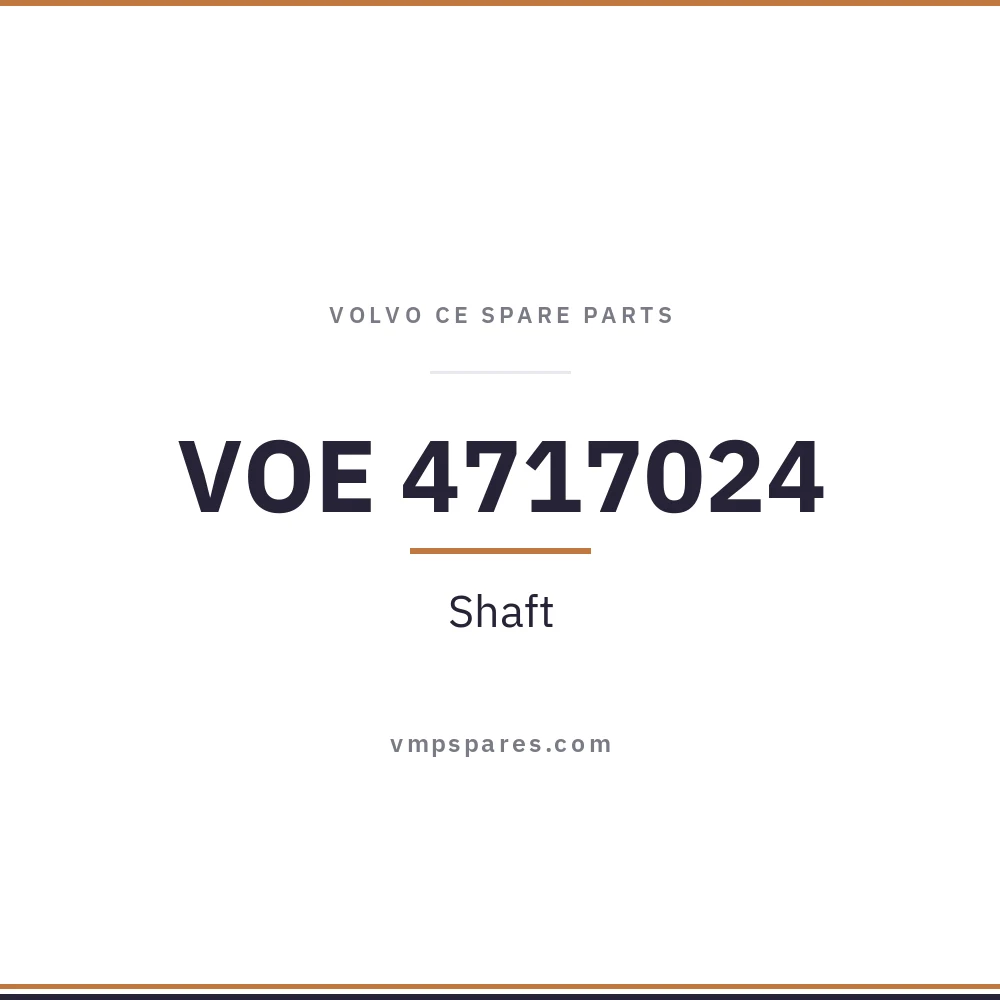 VOE 4717024 – Shaft