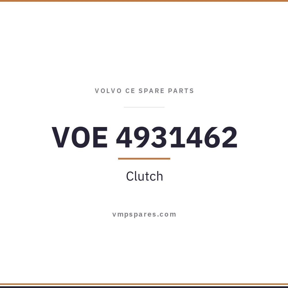 VOE 4931462 – Clutch