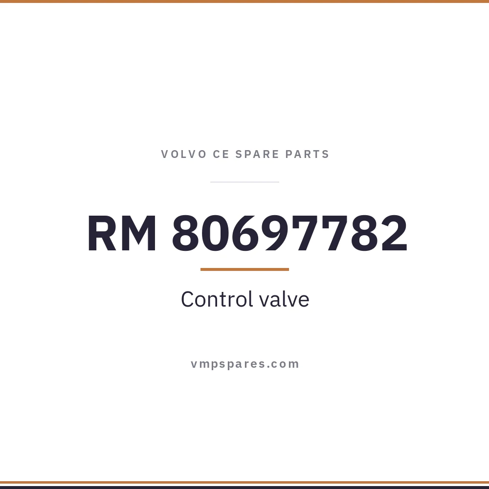 RM 80697782 – Control valve
