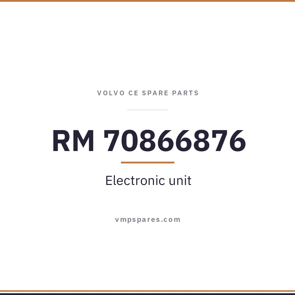 RM 70866876 – Electronic unit
