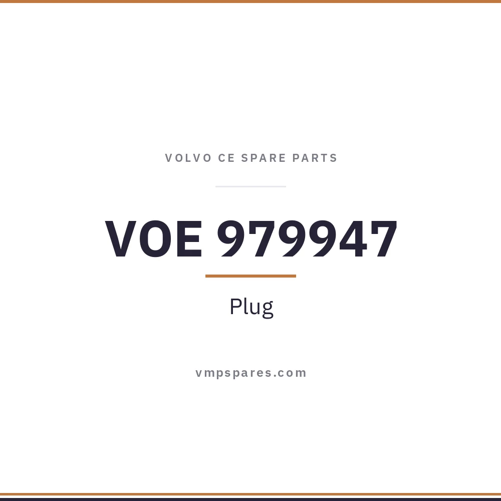 VOE 979947 – Plug