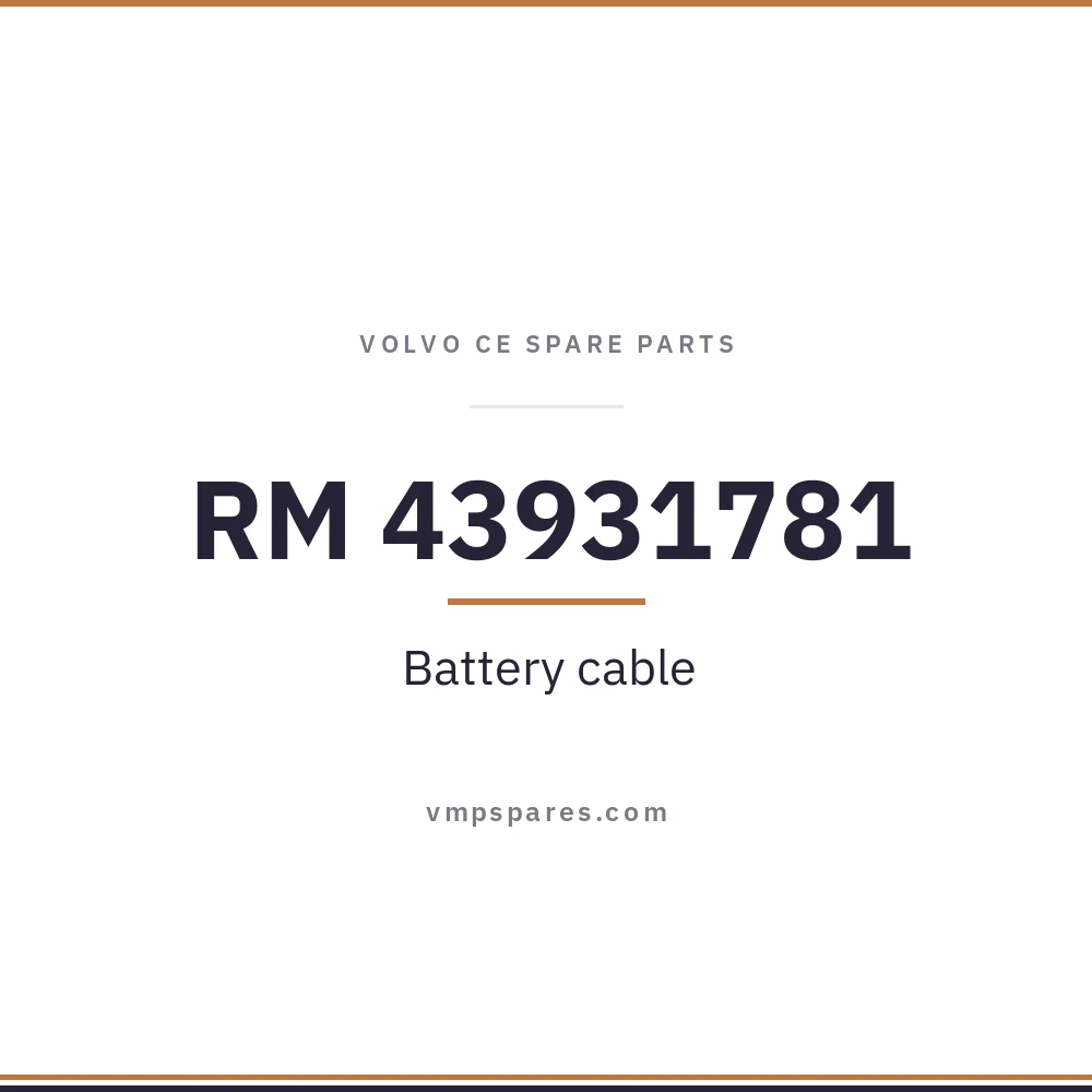 RM 43931781 – Battery cable