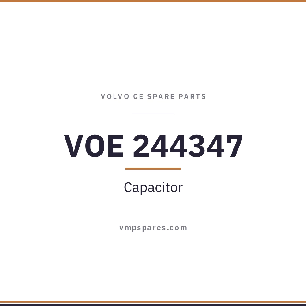 VOE 244347 – Capacitor