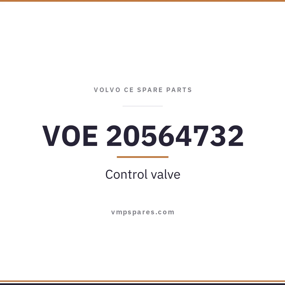 VOE 20564732 – Control valve